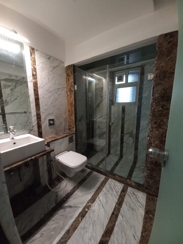 Bathroom in 3 BHK Apartment at Bandra West – for Rent