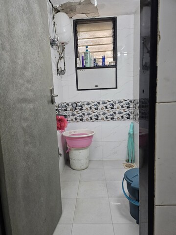 Bathroom in 1 BHK Apartment at Dedhia Harshgiri, Dahisar East – for Sale