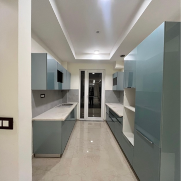 Building Lobby in 4 BHK Builder Floor at Ansal API Versalia, Sector 67a – for Sale