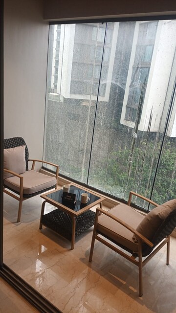Living Room in 3 BHK Apartment at Adani Ten BKC, Bandra East – for Sale
