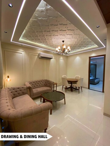 Living Room in 4 BHK Apartment at Salcon The Verandas, Sector 54 – for Sale