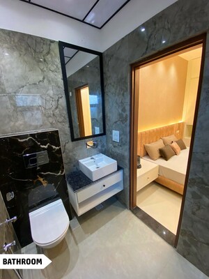 Master Bedroom in 4 BHK Apartment at Salcon The Verandas, Sector 54 – for Sale