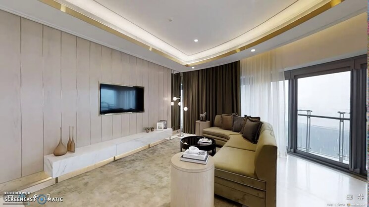 Living Room, lodha-world-view 4 Bedroom 4000 Sq.Ft. Apartment In Worli Mumbai 8439463