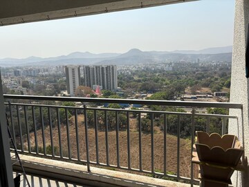 Balcony in 2 BHK Apartment at Mantra Park View Phase 2, Dhayari – for Rent