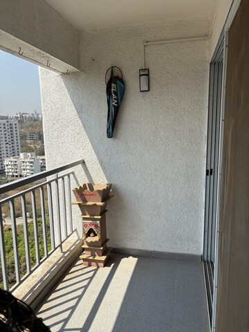 Balcony in 2 BHK Apartment at Mantra Park View Phase 2, Dhayari – for Rent
