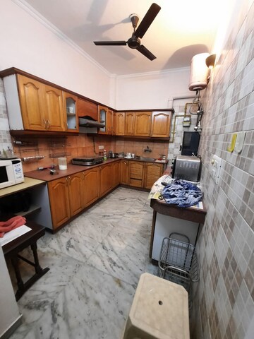 Kitchen in 3 BHK Builder Floor at Malviya Nagar – for Rent