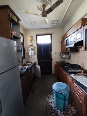 Kitchen in 3 BHK Apartment at Peer Mucchalla – for Sale