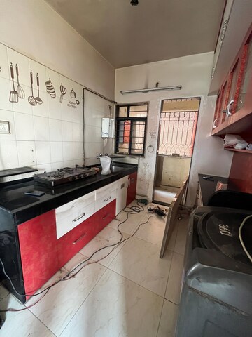 Kitchen in 2 BHK Apartment at Magarpatta City Cosmos, Magarpatta Road – for Rent
