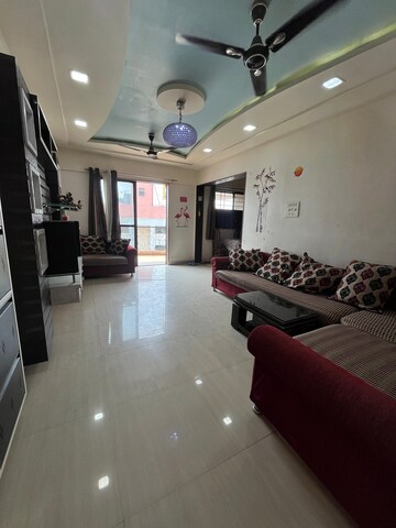 Living Room in 2 BHK Apartment at Magarpatta City Cosmos, Magarpatta Road – for Rent