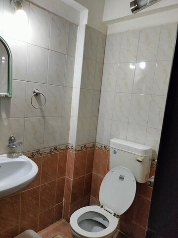 Bathroom in 1 BHK Apartment at Mantri Park, Goregaon East – for Rent