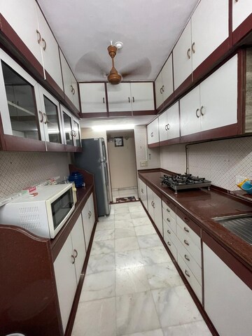 Kitchen in 1 BHK Apartment at Manju Mahal Apartment, Pali Hill – for Rent