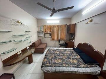 Bedroom in 1 BHK Apartment at Manju Mahal Apartment, Pali Hill – for Rent