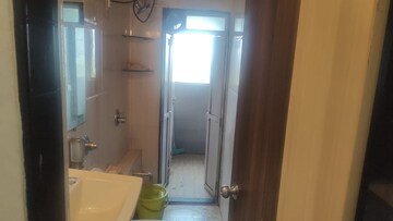 Bathroom in 1 BHK Apartment at Mantri Serene, Goregaon East – for Rent