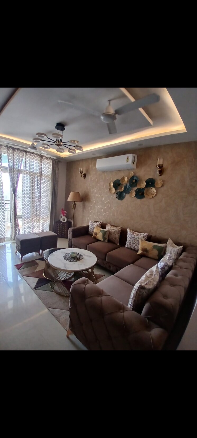 Living Room, omaxe-r2 3 Bedroom 1635 Sq.Ft. Apartment In Gomti Nagar Lucknow 8439536