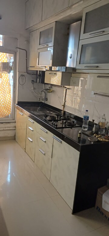 Kitchen in 1 BHK Apartment at Mantri Serene, Goregaon East – for Rent