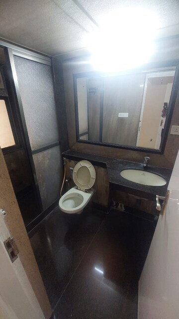 Bathroom in 2 BHK Apartment at Shiv Shakti Tower 28, Malad East – for Rent