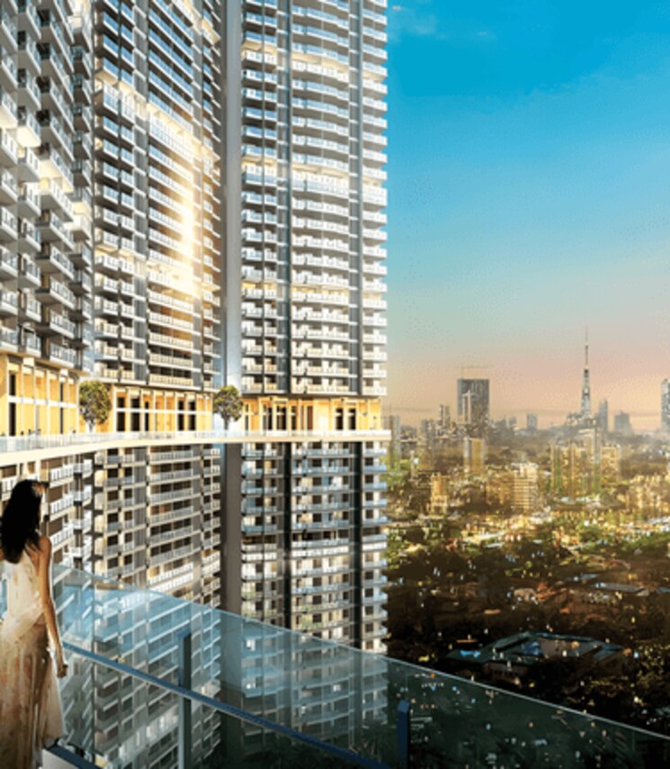 Exterior View, lnt-crescent-bay-t5 3 Bedroom 1041 Sq.Ft. Apartment In Parel Mumbai 8221145