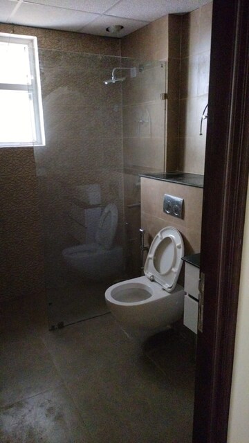Bathroom in 4 BHK Apartment at Maya Green Lotus Saksham, International Airport Road – for Rent