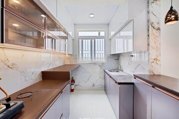 Kitchen in 2 BHK Apartment at Brigade Cornerstone Utopia, Varthur – for Rent