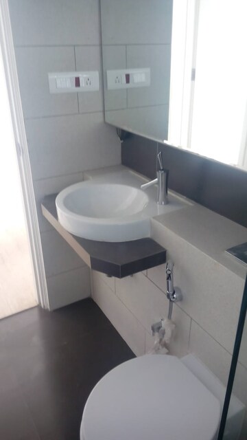 Bathroom in 3.5 BHK Apartment at Radius Imperial Heights, Goregaon West – for Rent