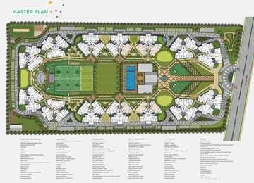 Master Plan in 3 BHK Apartment at Pride World City Wellington, Charholi Budruk – for Sale