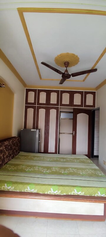 Bedroom in 1 BHK Apartment at Kshitij CHS, Goregaon East – for Rent