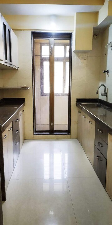 Kitchen in 1 BHK Apartment at Sejal Park Society, Dahisar East – for Rent
