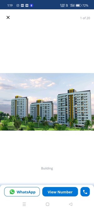 2 BHK Apartment – Exterior View View at Kumar Papillon, Pashan - for Sale