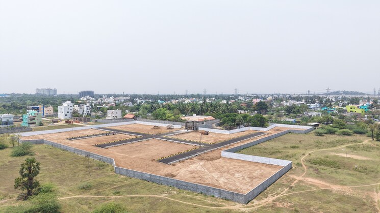 Exterior View, pudupakkam  1200 Sq.Ft. Plot In Pudupakkam Chennai 8439984