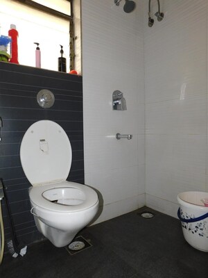 Bathroom in 1 BHK Apartment at Sanghvi Ecocity, Mahajanwadi – for Sale