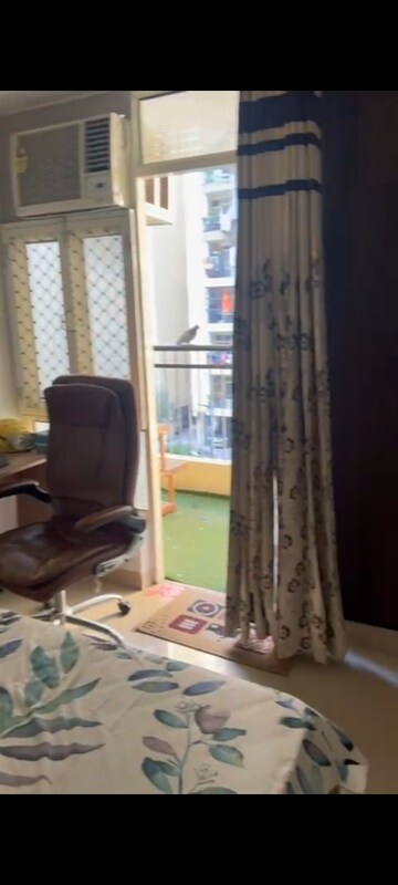 Living Room in 3 BHK Apartment at Uninav Heights Phase I, Raj Nagar Extension – for Rent