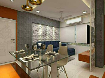 Master Bedroom in 1 BHK Apartment at Ruparel Celestia, Mulund East – for Sale