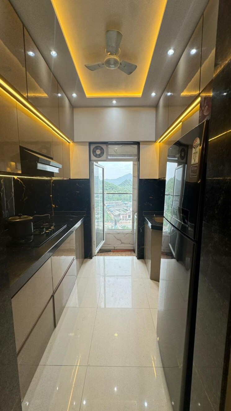 Kitchen, jp-north-barcelona 2 Bedroom 506 Sq.Ft. Apartment In Mira Road Thane 8440106