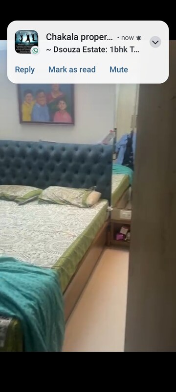 Bedroom in 2 BHK Apartment at Dipti Aaryavarta, Andheri East – for Sale