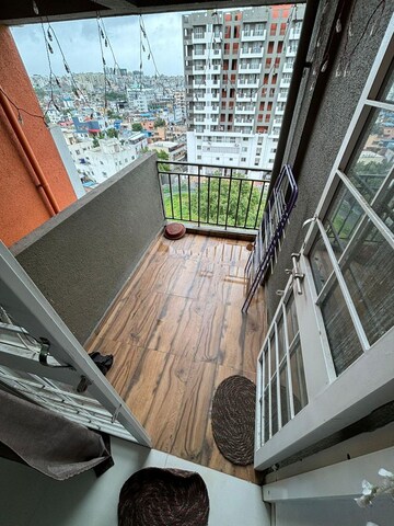 Balcony in 1 BHK Apartment at Fortune Perfect, Kondhwa Budruk – for Sale