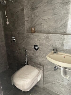 Bathroom in 1 BHK Apartment at Darvesh Horizons, Mira Road – for Sale