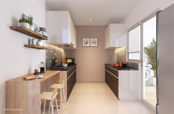 Kitchen in 2 BHK Apartment at Shapoorji Pallonji Joyville Phase 2, Sector 102 – for Rent