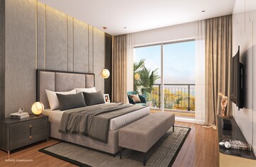 Bedroom in 2 BHK Apartment at Shapoorji Pallonji Joyville Phase 2, Sector 102 – for Rent