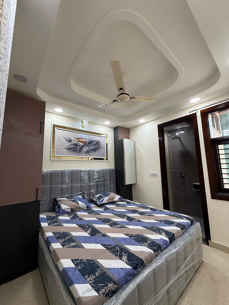 Bedroom, dwarka mor 2 Bedroom 650 Sq.Ft. Builder Floor In Dwarka Mor Delhi 8440339