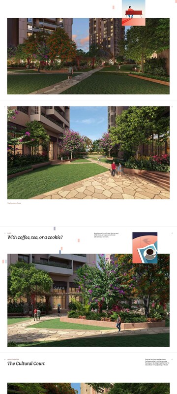 4 BHK Apartment – Exterior View View at Myscape Songs Of The Sun, Financial District - for Sale