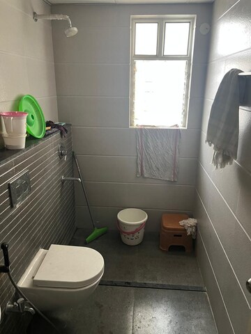 Bathroom in 3 BHK Apartment at PS Amistad, New Town – for Rent