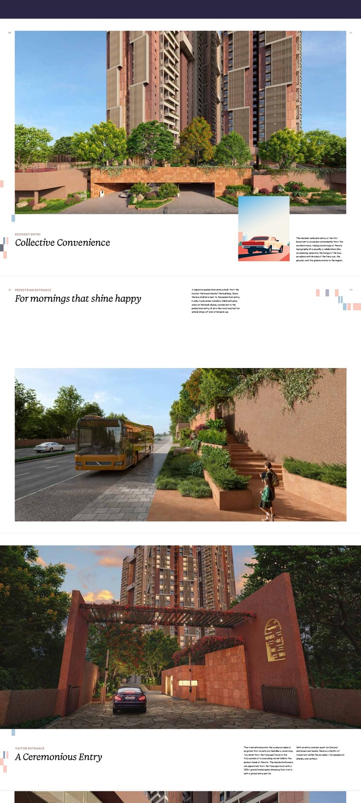 Master Bedroom, myscape-songs-of-the-sun 4 Bedroom 3280 Sq.Ft. Apartment In Financial District Hyderabad 8440421