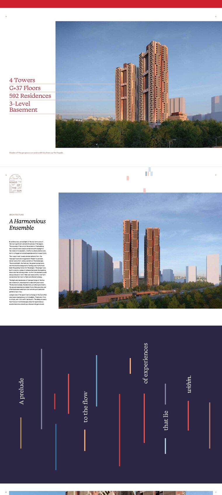 Master Bedroom, myscape-songs-of-the-sun 4 Bedroom 3295 Sq.Ft. Apartment In Financial District Hyderabad 8440504