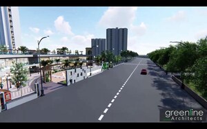  Plot – Exterior View View at Swastik Signature Park, Sultanpur Road - for Sale