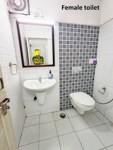 Bathroom in  Office Space in IT/SEZ at Artha Mart, Tech Zone 4 Greater Noida – for Rent