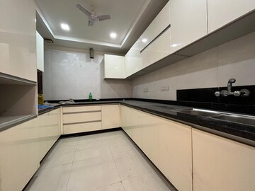Kitchen in 3 BHK Apartment at Palm Residency Chhatarpur, Chattarpur – for Rent