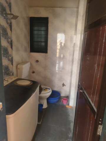 Bathroom in 1 BHK Apartment at Om Vishal Raj Apartment, Kalyan West – for Sale