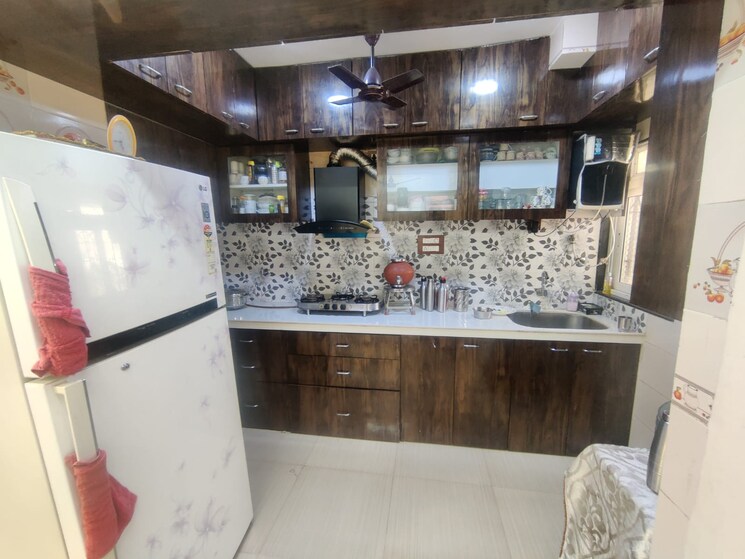 Kitchen, blacksmith-iris 2 Bedroom 1100 Sq.Ft. Apartment In Kharghar Navi Mumbai 8441071