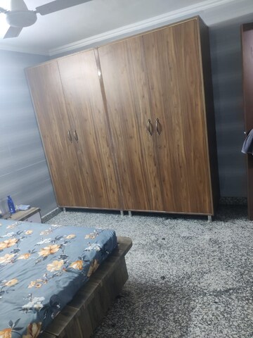 Bedroom in 1 BHK Builder Floor at Paschim Vihar – for Rent