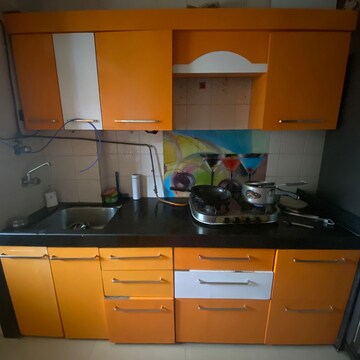 Kitchen in 3 BHK Apartment at Bhoomi Valley, Huzefa Nagar – for Rent